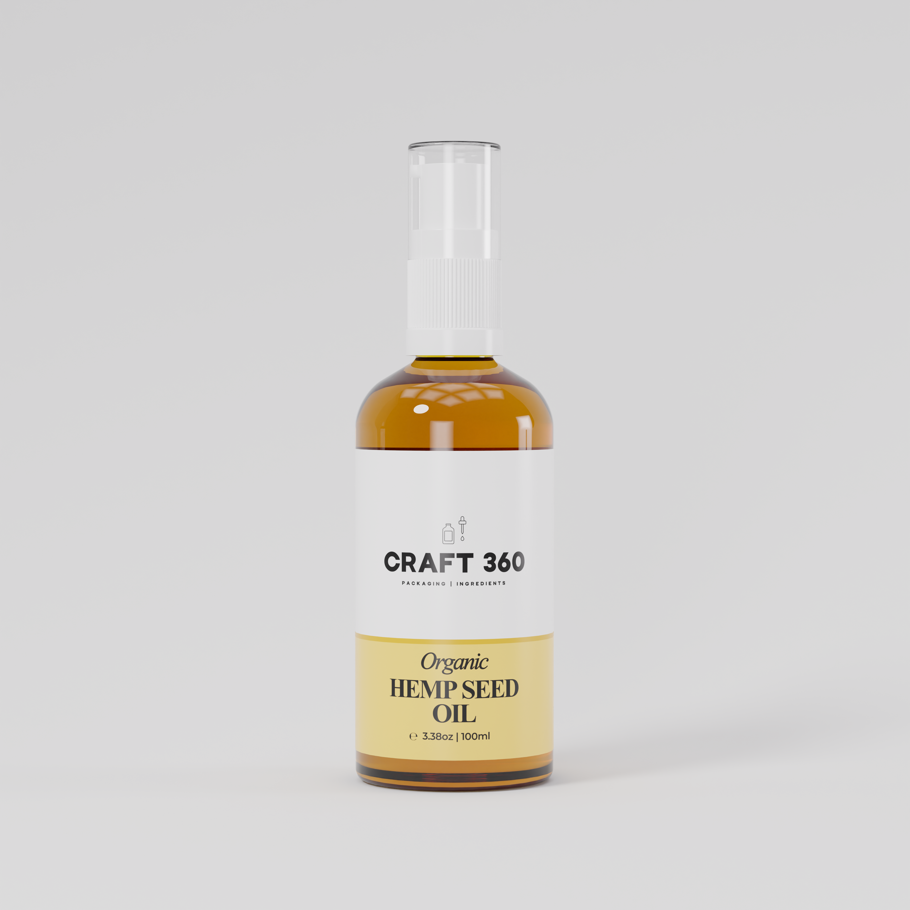 Organic Hemp Seed Oil - Cold Pressed