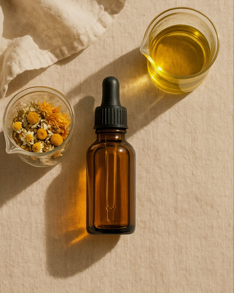 How to Make Your Own Botanical Infused Facial Oil