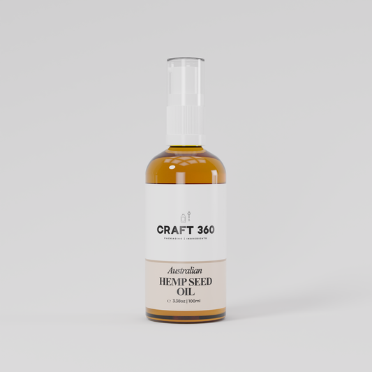 Australian Hemp Seed Oil - Virgin - Cold Pressed