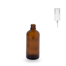 Amber Glass Bottle - 100ml - 18mm