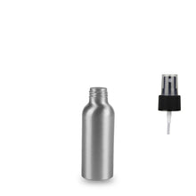 Aluminium Bottle - (Atomiser/Spritzer) - 100ml - 24mm (24/410)