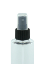 CLEARANCE Black Atomiser / Spritzer - Fine Mist Spray - Ribbed - 24mm (24/410) (Carton of 725)