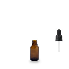 Amber Glass Bottle - 15ml - 18mm