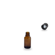 Amber Glass Bottle - 15ml - 18mm