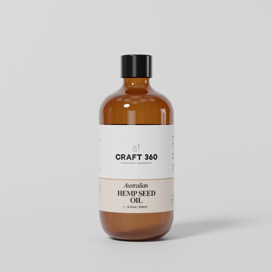 Australian Hemp Seed Oil - Virgin - Cold Pressed