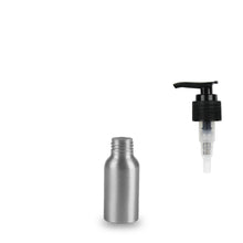 Aluminium Bottle - (Lotion Pump) - 50ml - 24mm (24/410)