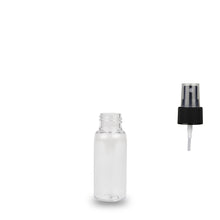 Clear Plastic Bottle PET - 'Tall Boston' - 50ml - 24mm (24/410)