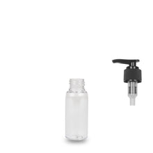 Clear Plastic Bottle PET - 'Tall Boston' - 50ml - 24mm (24/410)