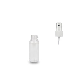Plastic Bottle PET - 'Tall Boston' - 50ml - (Atomiser/Spritzer) - 24mm (24/410)