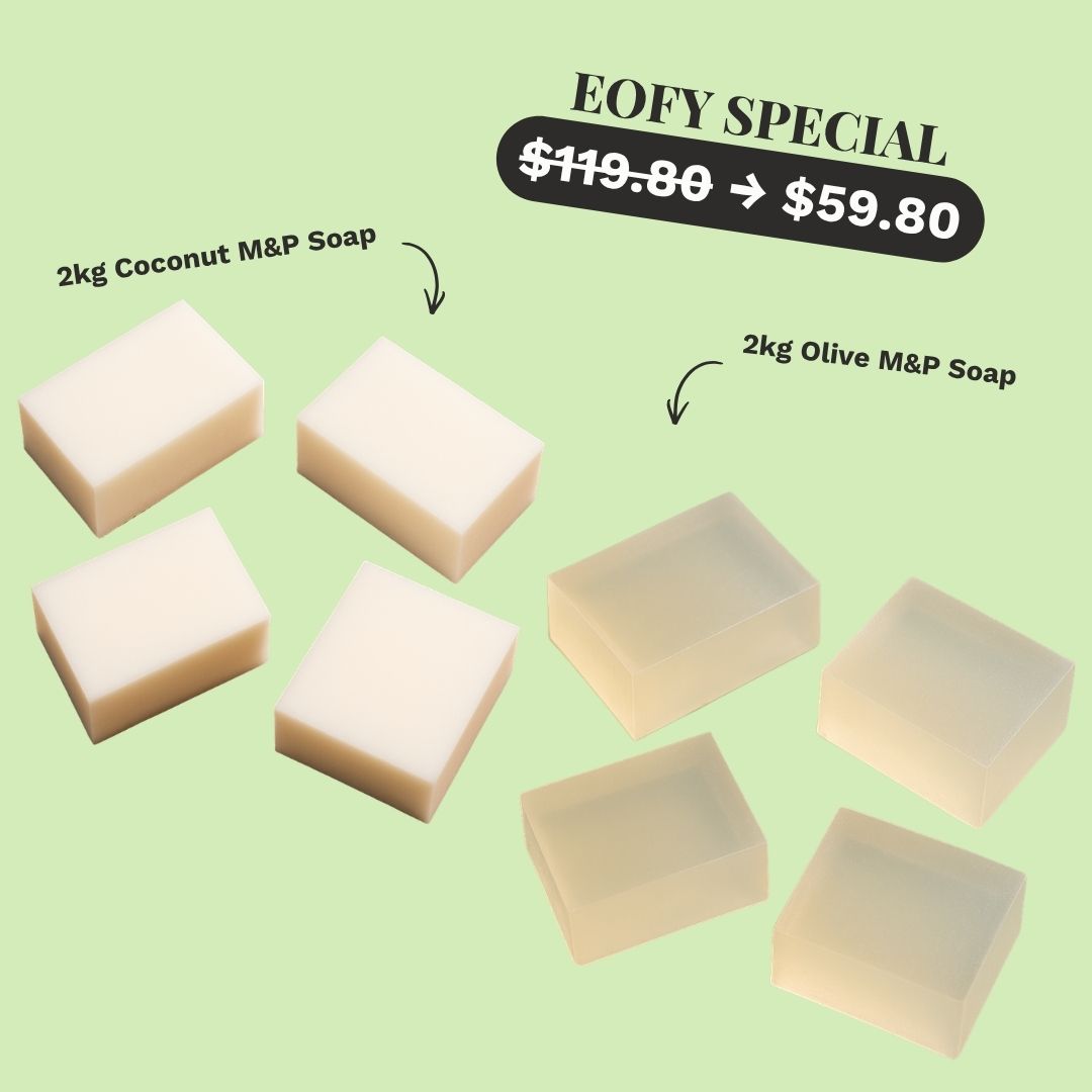 Natural Melt & Pour Soap Bundle (EOFY Special)