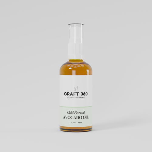 Avocado Oil - Cold Pressed (Glass Bottle)