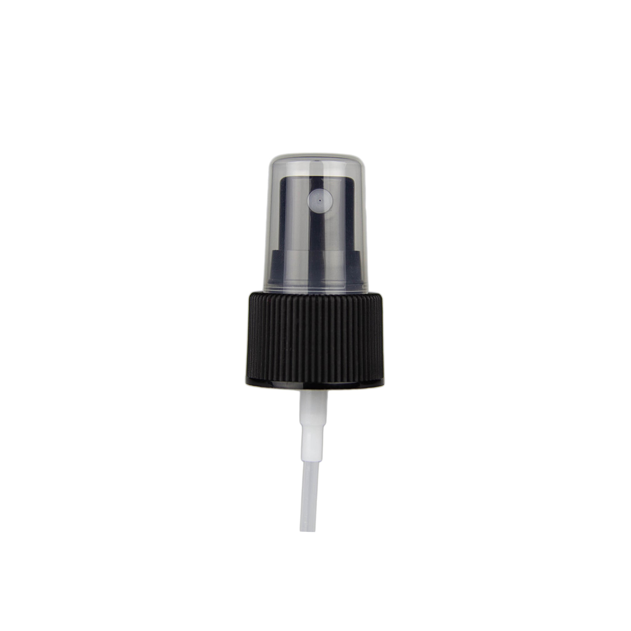 Black Atomiser / Spritzer - Fine Mist Spray - Ribbed - 24mm (24/410) - AR-24B2 (Full Carton of 500)