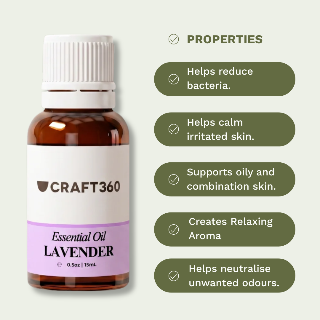 Lavender Essential Oil - Lavandula Angustifolia