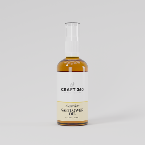 Safflower Oil - Australian - Expeller Pressed (Glass Bottles)