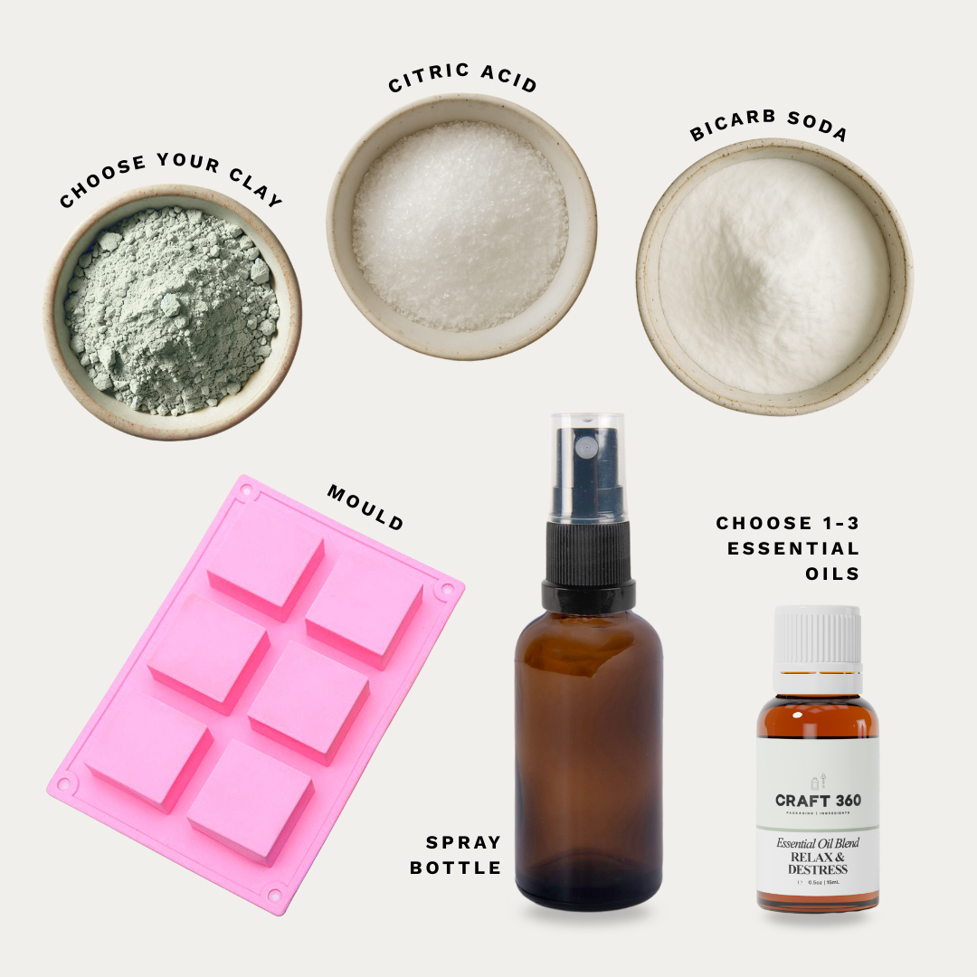 Aromatic Shower Steamer - DIY Kit (Customisable)