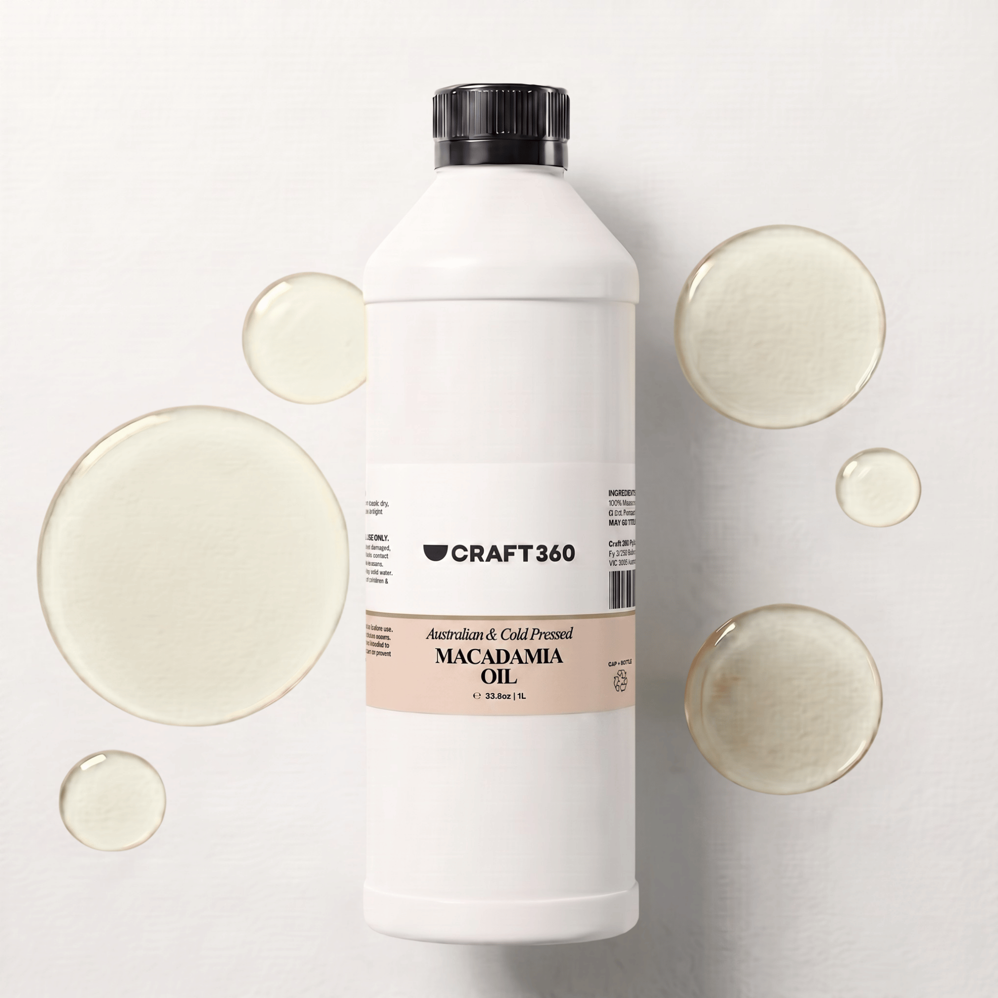 Macadamia Oil - Australian - Cold Pressed
