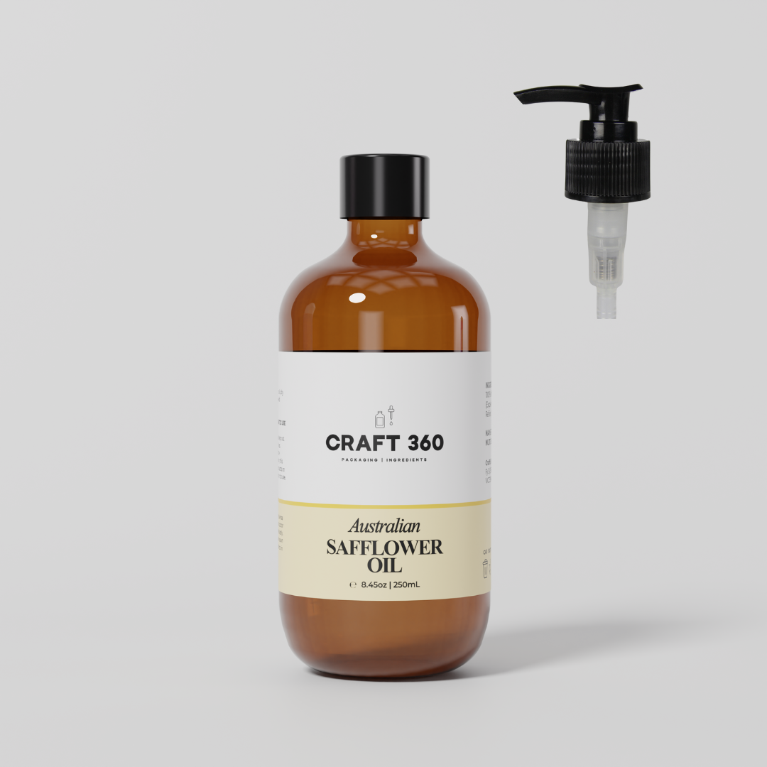 Safflower Oil - Australian - Expeller Pressed (Glass Bottles)