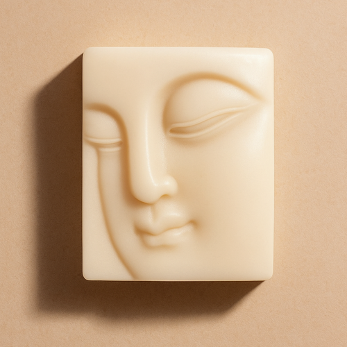 Single cavity mould of buddha's face