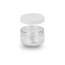 250ml Clear PET Plastic Jars (89mm)