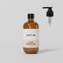 Organic Golden Jojoba Oil - Cold Pressed (Glass Bottle)