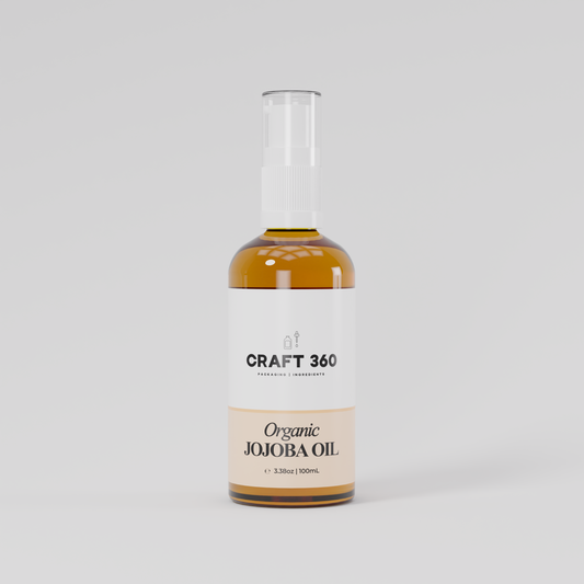 Certified Organic Golden Jojoba Oil - Cold Pressed - ACO Cert. No. 14153