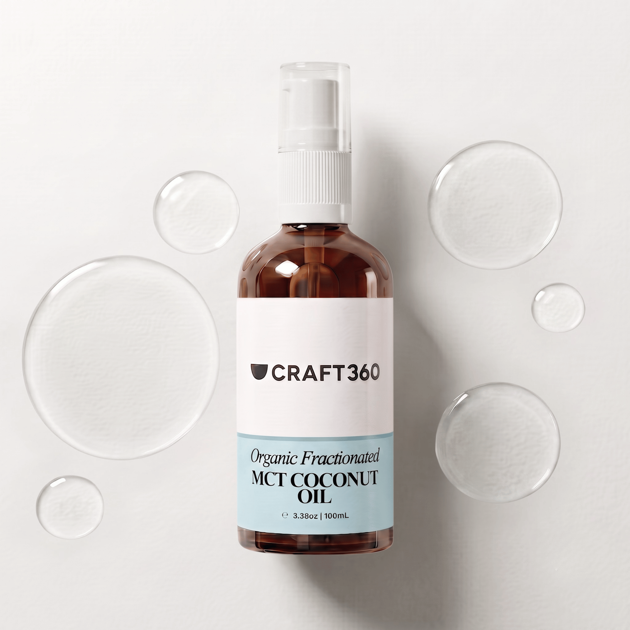 Certified Organic Fractionated Coconut MCT Oil - ACO Cert. No. 14153