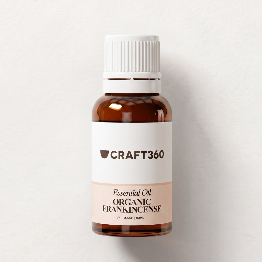 Certified Organic Frankincense Essential Oil - Boswellia Serrata - 100% Pure - ACO Cert. No. 14153