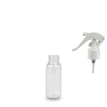 Clear Plastic Bottle PET - 'Tall Boston' - 50ml - 24mm (24/410)