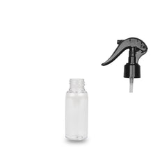 Plastic Bottle PET - 'Tall Boston' - 50ml - (Trigger Spray) - 24mm (24/410)