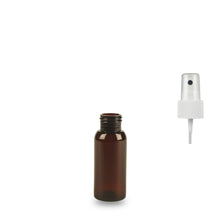 Plastic Bottle PET - 'Tall Boston' - 50ml - (Atomiser/Spritzer) - 24mm (24/410)