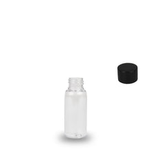 Clear Plastic Bottle PET - 'Tall Boston' - 50ml - 24mm (24/410)